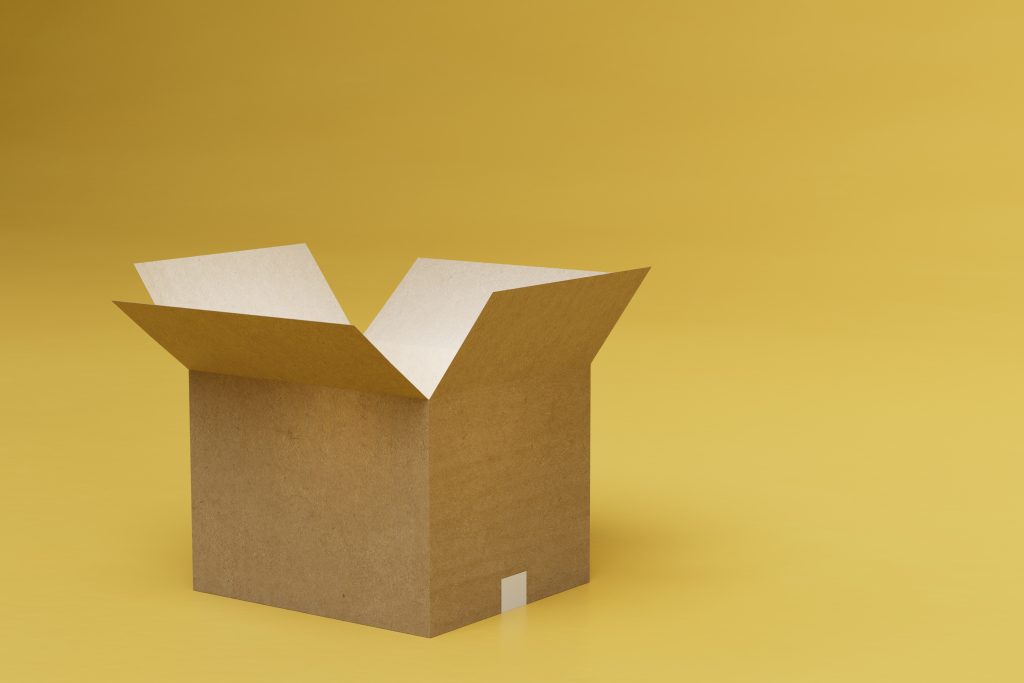 Caton emballage sans plastique